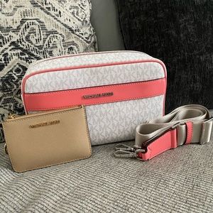 Michael Kors crossbody and wallet